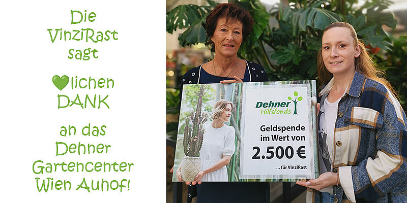 DANKE an das Dehner Gartencenter Wien Auhof