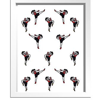 Bild "Boxing Girl" von Sarah Mang