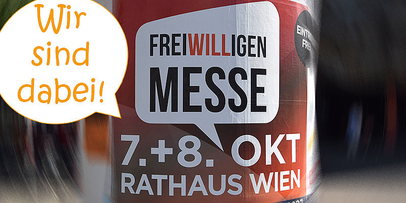 Freiwilligenmesse - Wir sind dabei!